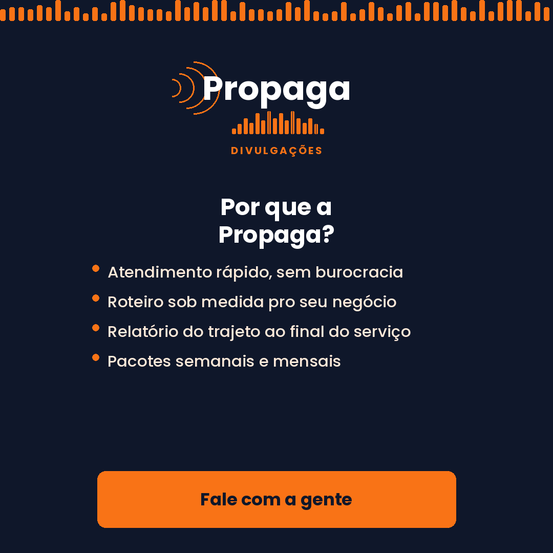 Post com os diferenciais da Propaga Divulgações